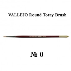 Vallego round Toray Brush 0